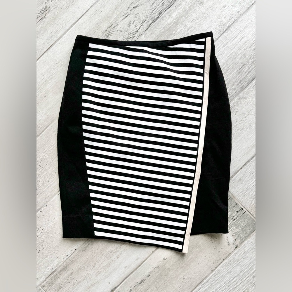 NWT! WHBM Women's Striped Pencil Skirt - size 0